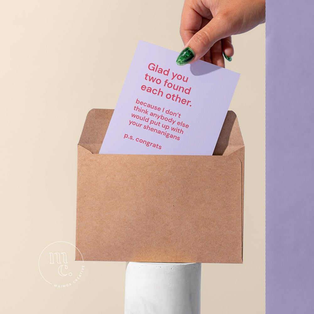 Whakatoi Greeting Card – cheeky Māori humour greeting card printed in New Zealand