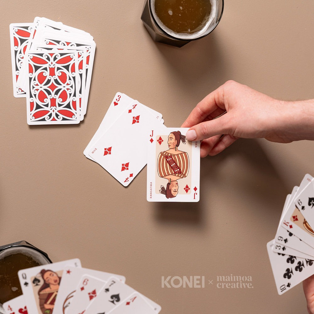 Kāri Māori Deck of Playing Cards