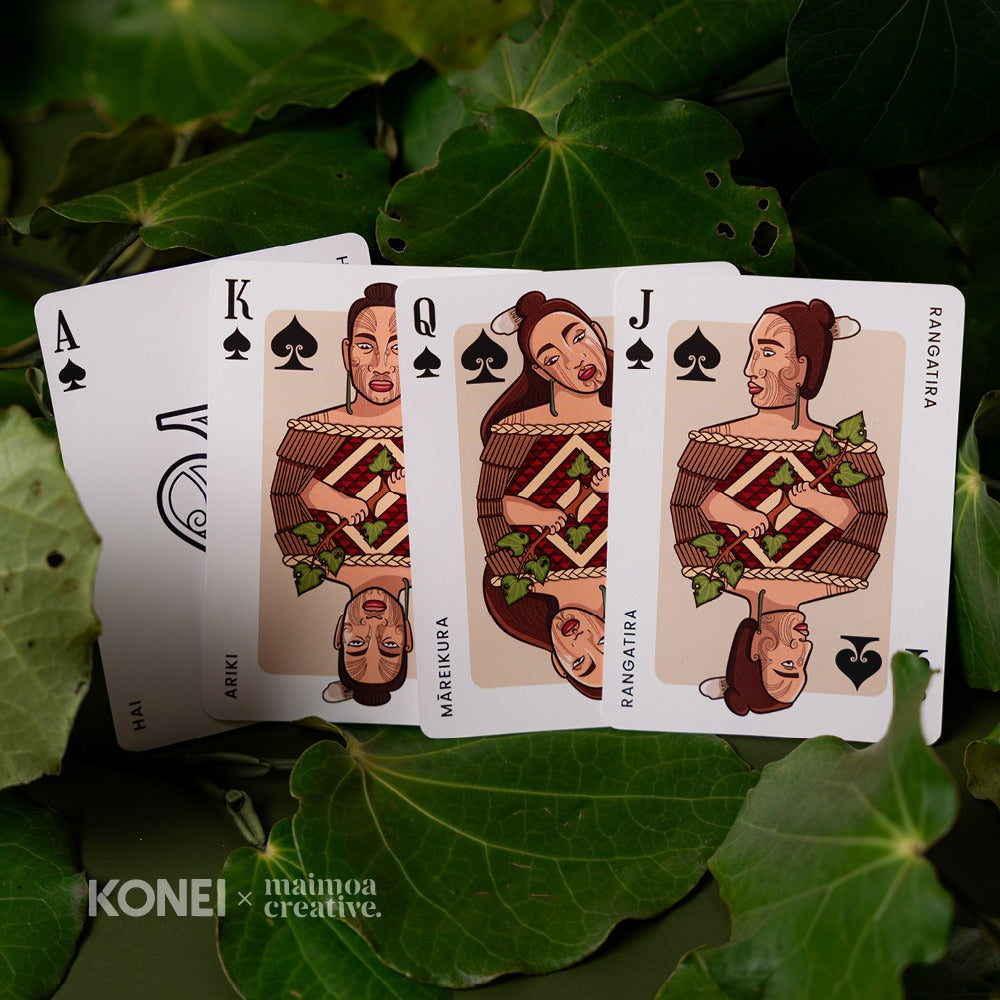 Kāri Māori Deck of Playing Cards
