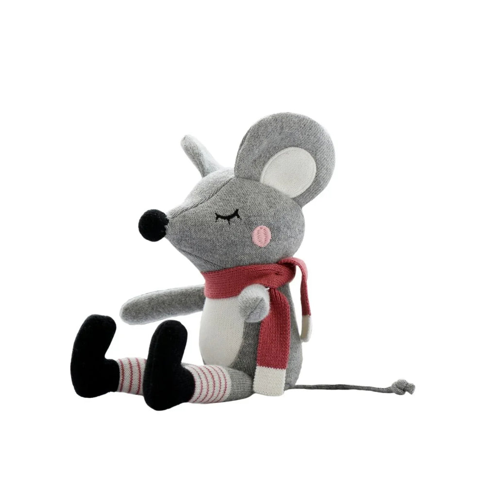 Maisie Mouse Toy soft cuddly mouse toy for babies and children