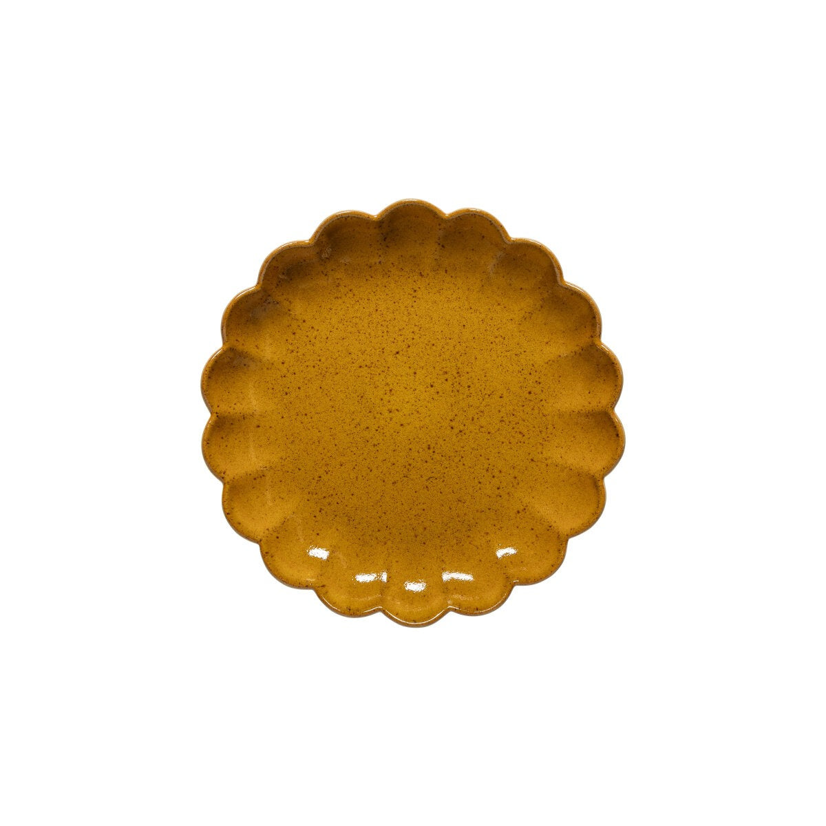 Marrakesh salad/dessert plate 22cm cumin stoneware