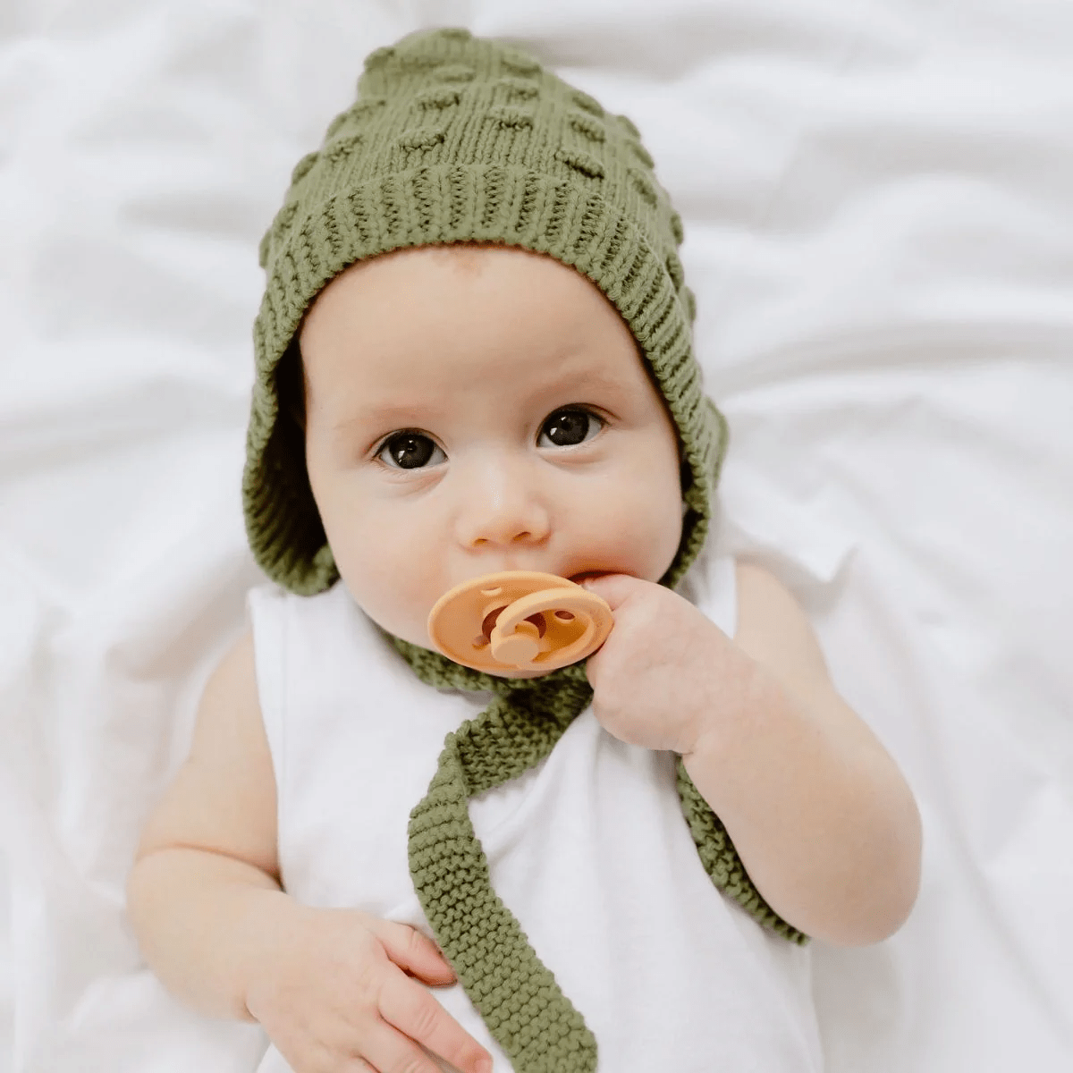 Marshmallow Bonnet Hat