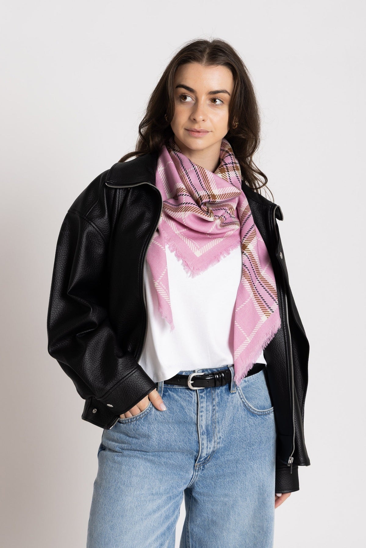 The McRae Wool Silk Scarf