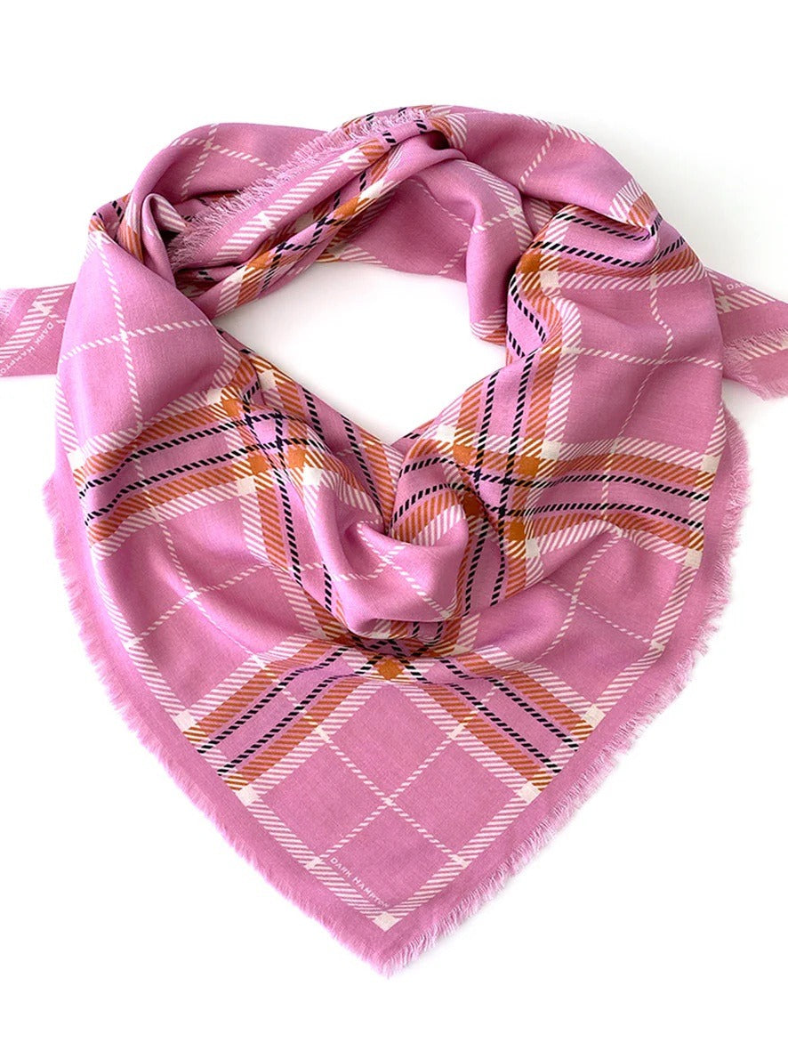 The McRae Wool Silk Scarf - front view
