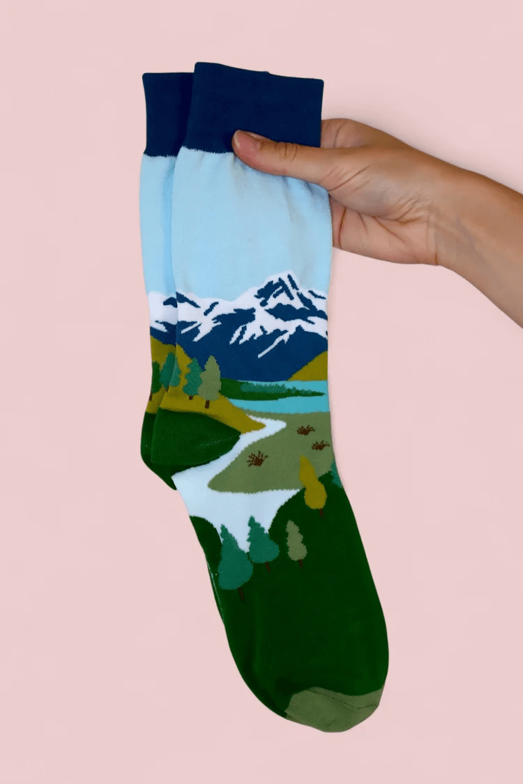 Mount Cook Cotton Socks
