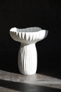 Mushroom Vase - White