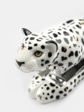 White & Gold Leopard Stapler