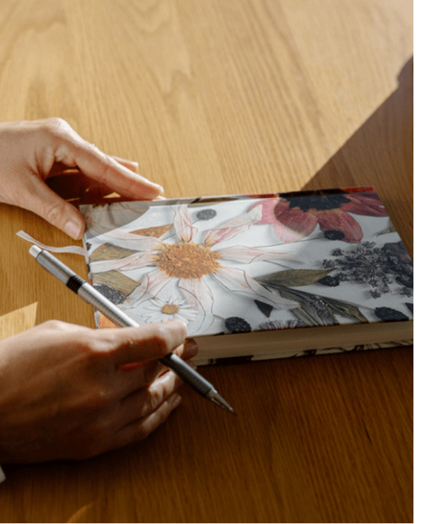 Summer Garden Lined Notebook