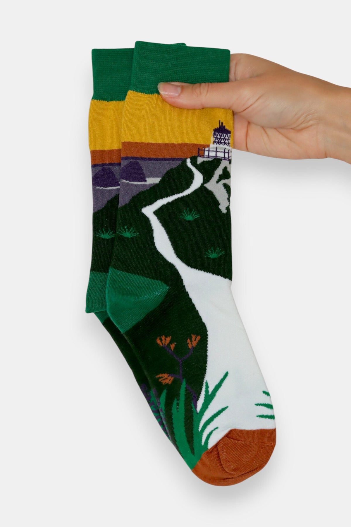 Nugget Point Cotton Socks