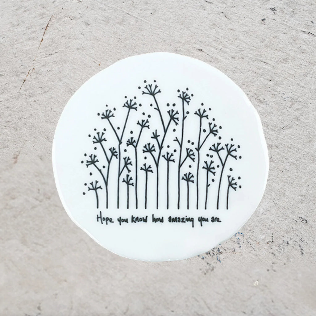 Porcelain Round Coasters