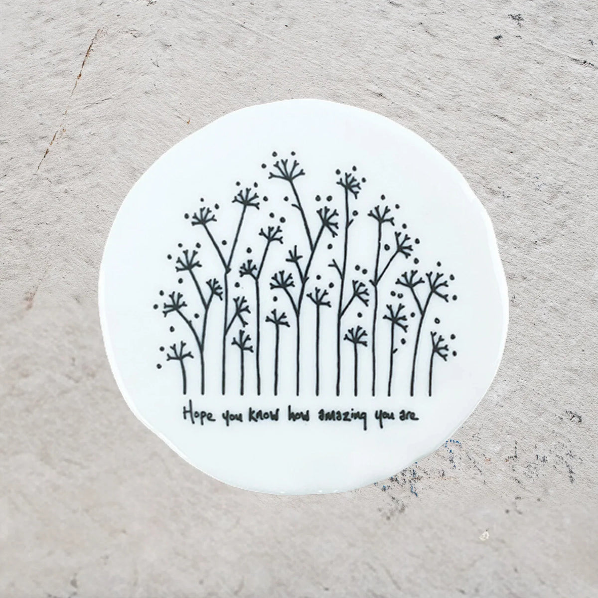 Porcelain Round Coasters