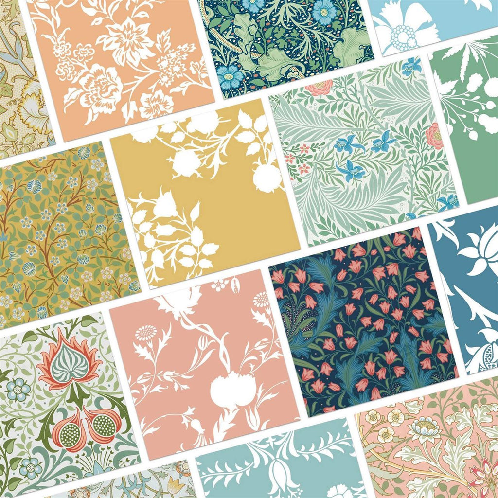 William Morris Florals Origami Sheets