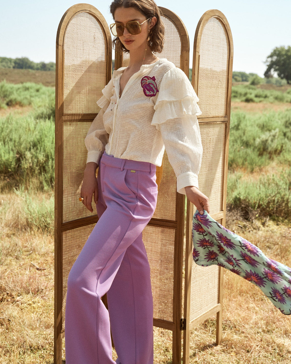Blouse - Isla Blooming ECRU