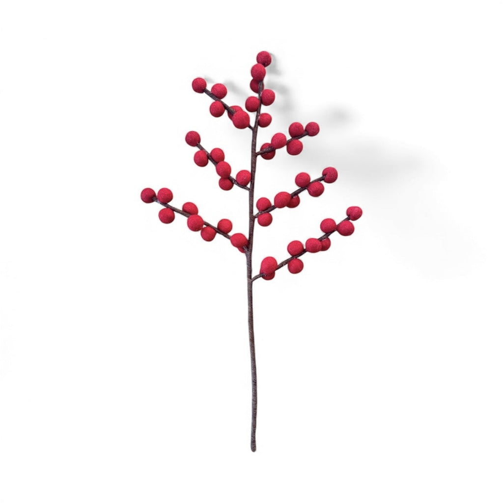 Felt Berry Stem