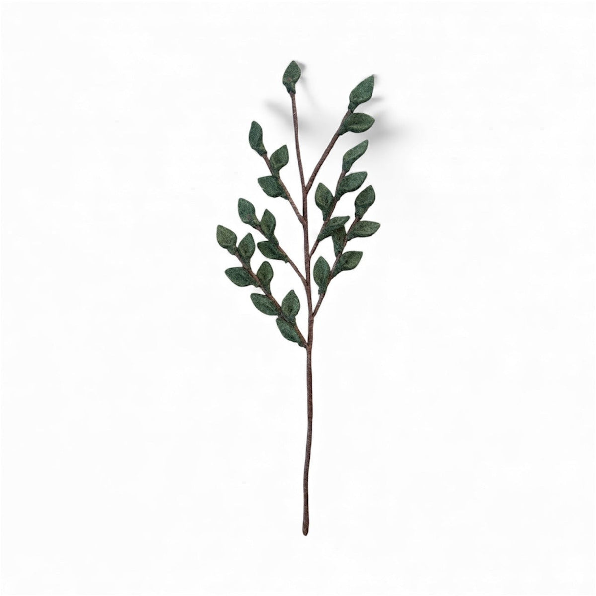 Felt Green Leaf Stem