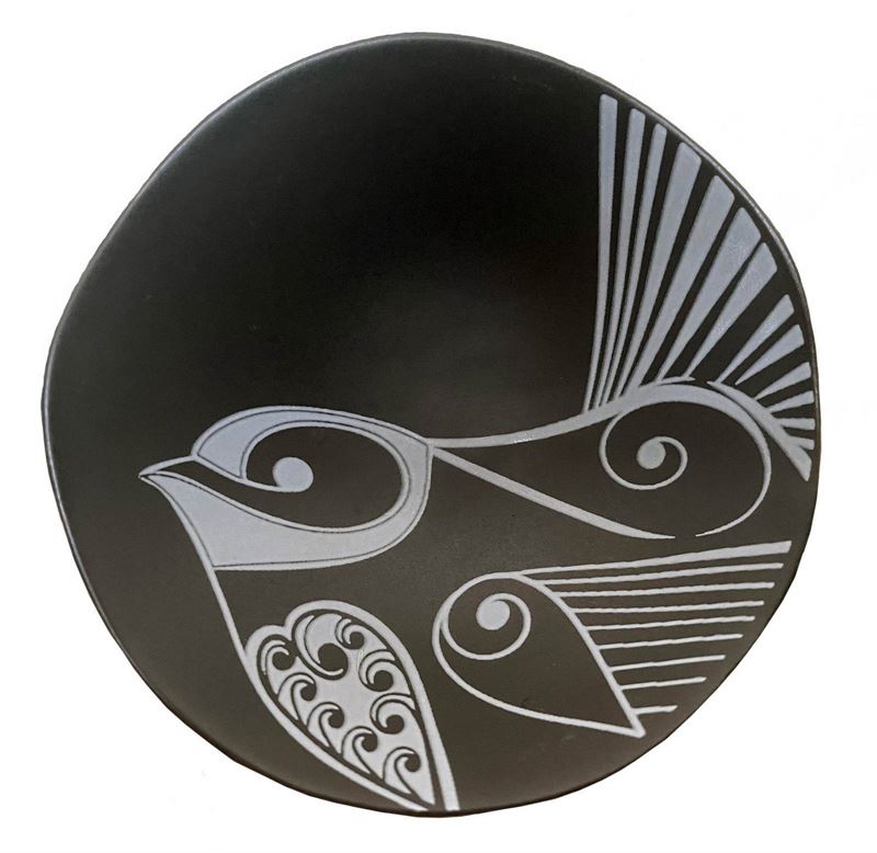 7cm Porcelain Trinket Bowl – NZ Flora & Fauna