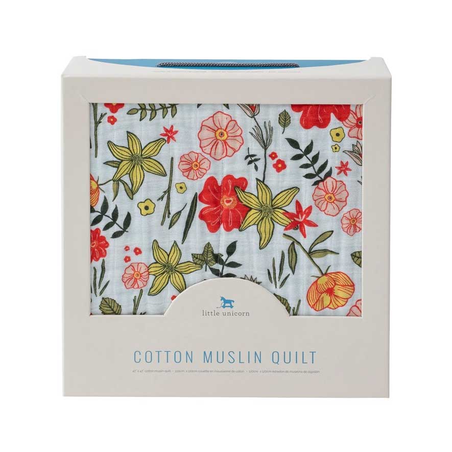 Little Unicorn Cotton Muslin Quilt