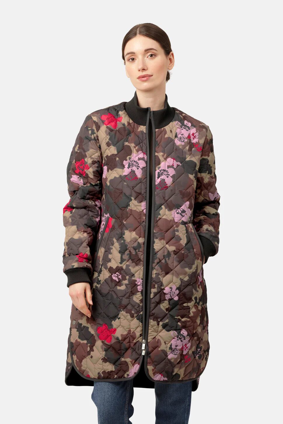 Quilt Coat - Floral Camo
