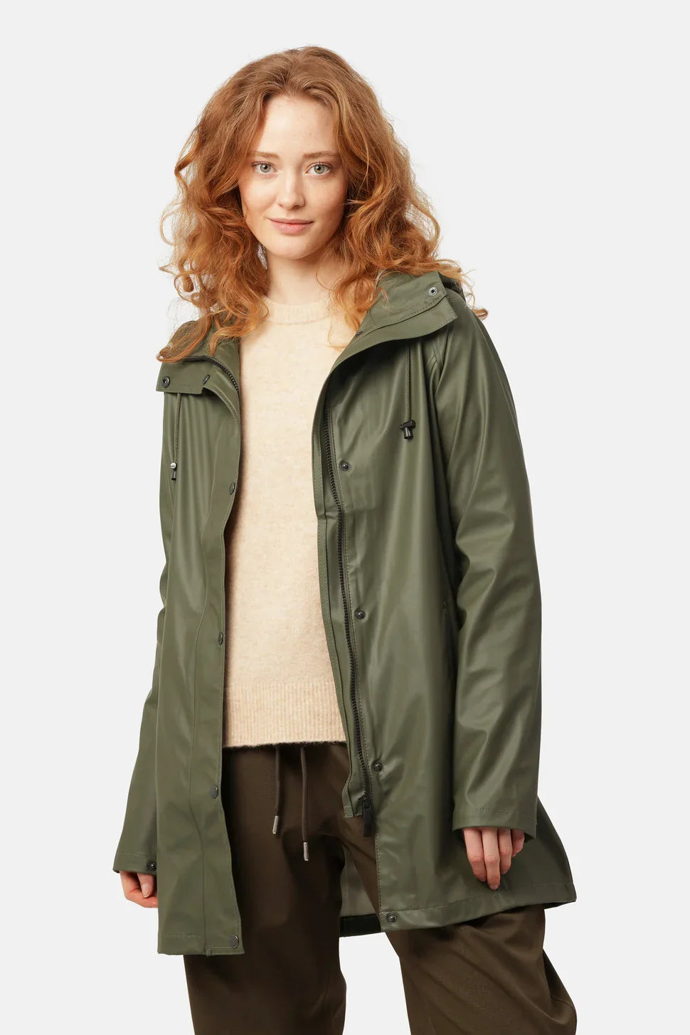 Rain 87 Raincoat - Army