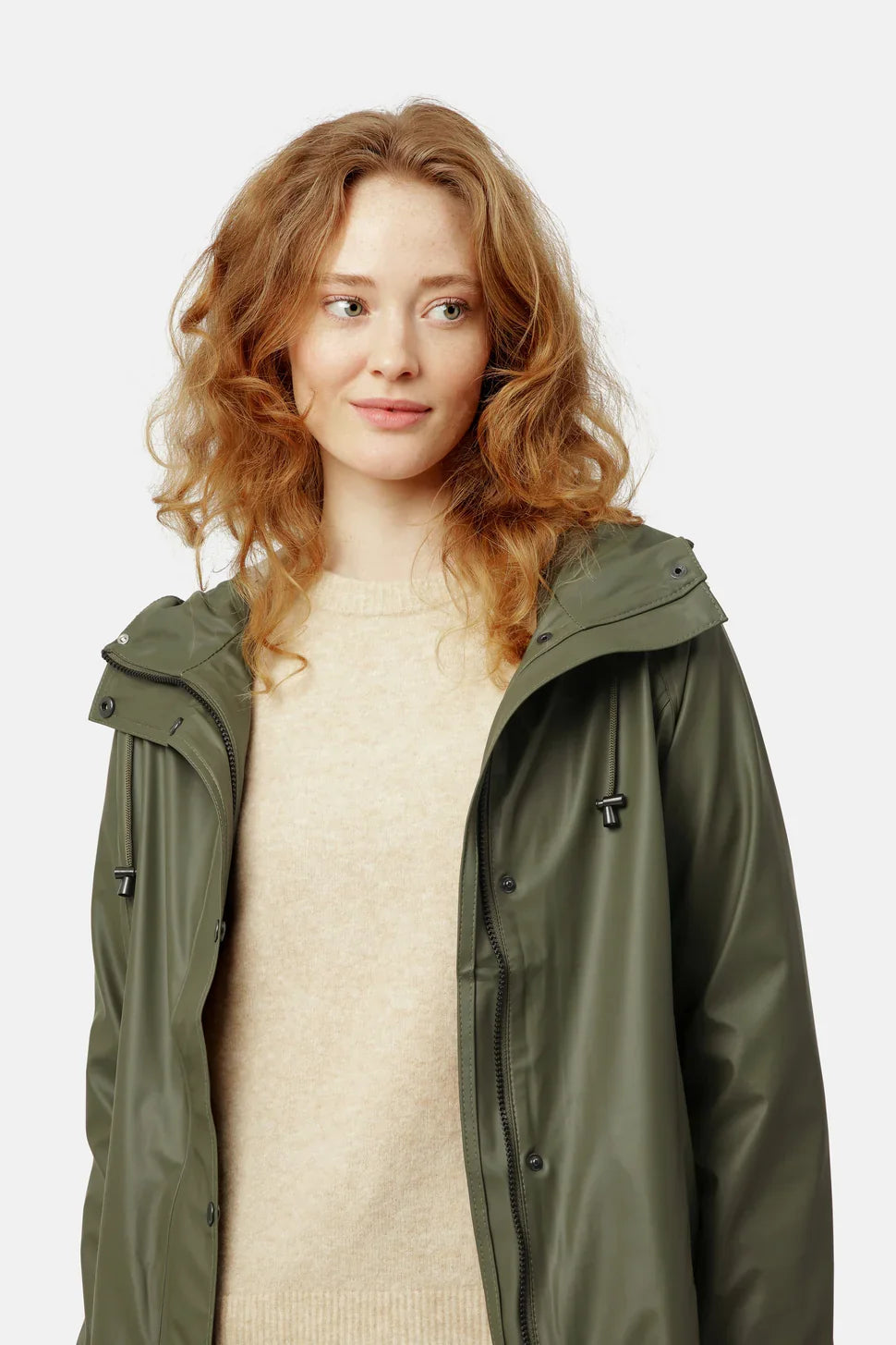 Rain 87 Raincoat - Army
