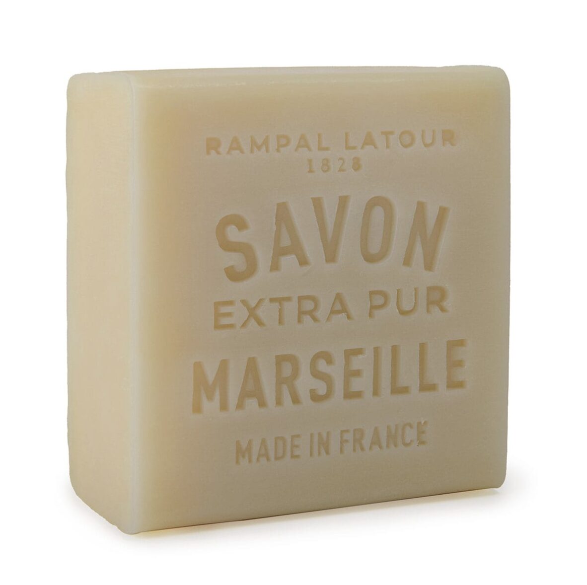 Savon de Marseille Traditional Square Soap - White 150g