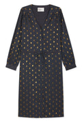Remedy Dots Dress - Carbone