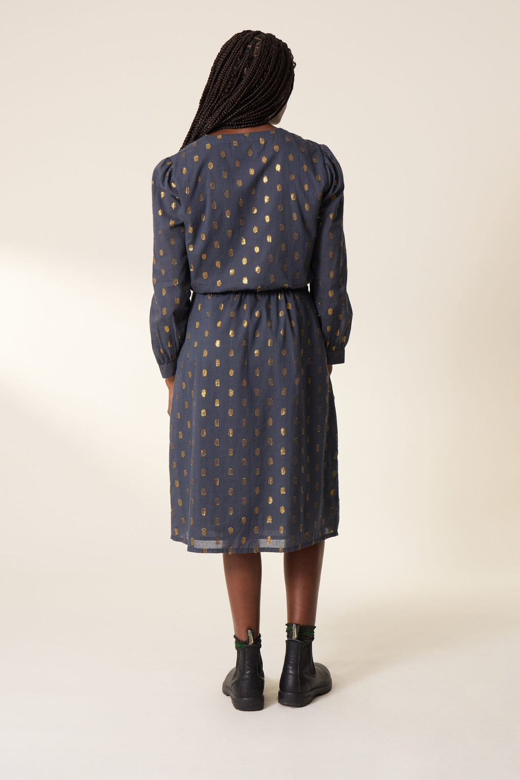 Remedy Dots Dress - Carbone