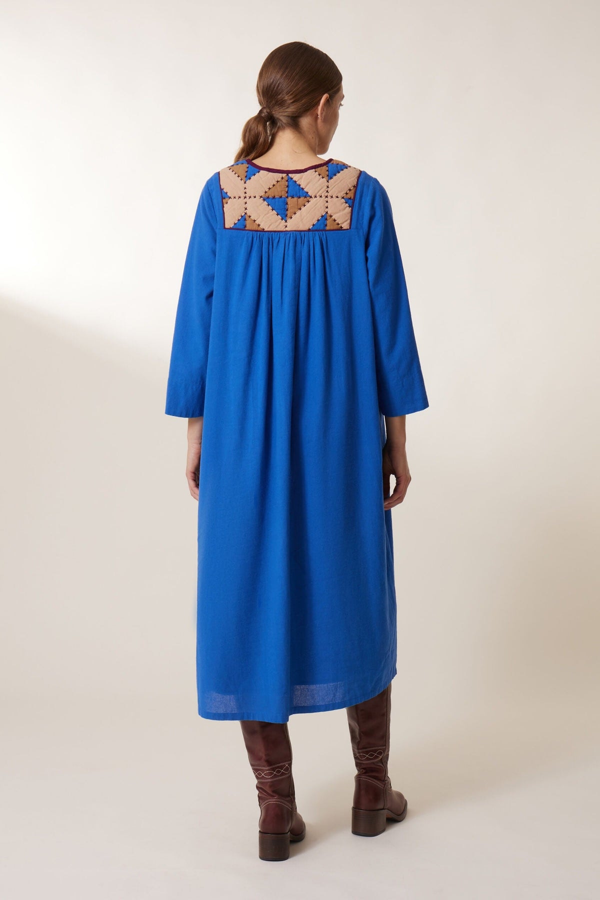 Rom Losange Dress - Blue