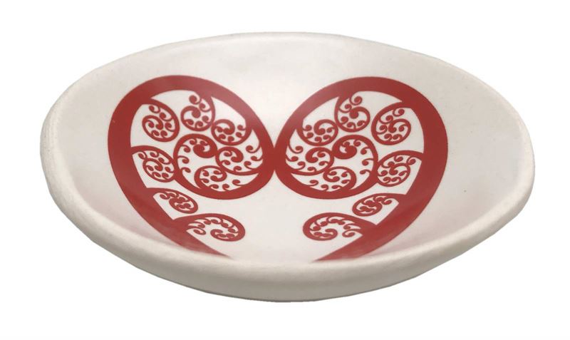 7cm Porcelain Trinket Bowl – NZ Flora & Fauna