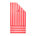 Beach Sand Free Towel in Red Stripes