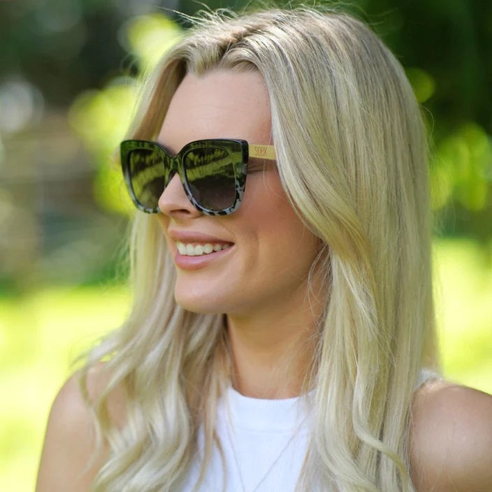 Sunglasses - RIVIERA BLACK/IVORY TORTOISE