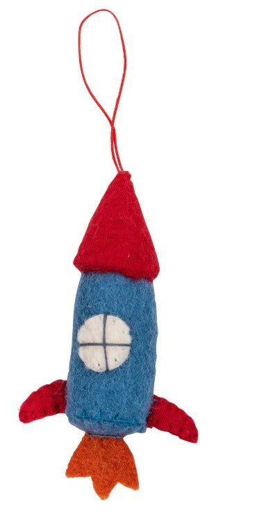 Felt Rocket Decoration