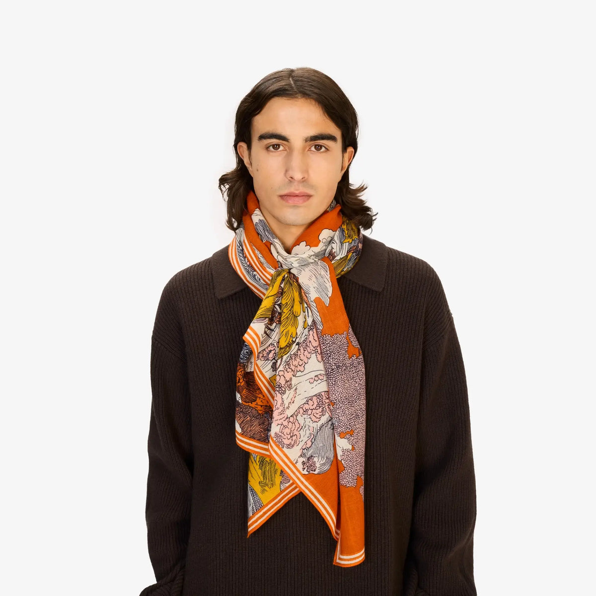Histoire Wool Scarf - 70x190cm