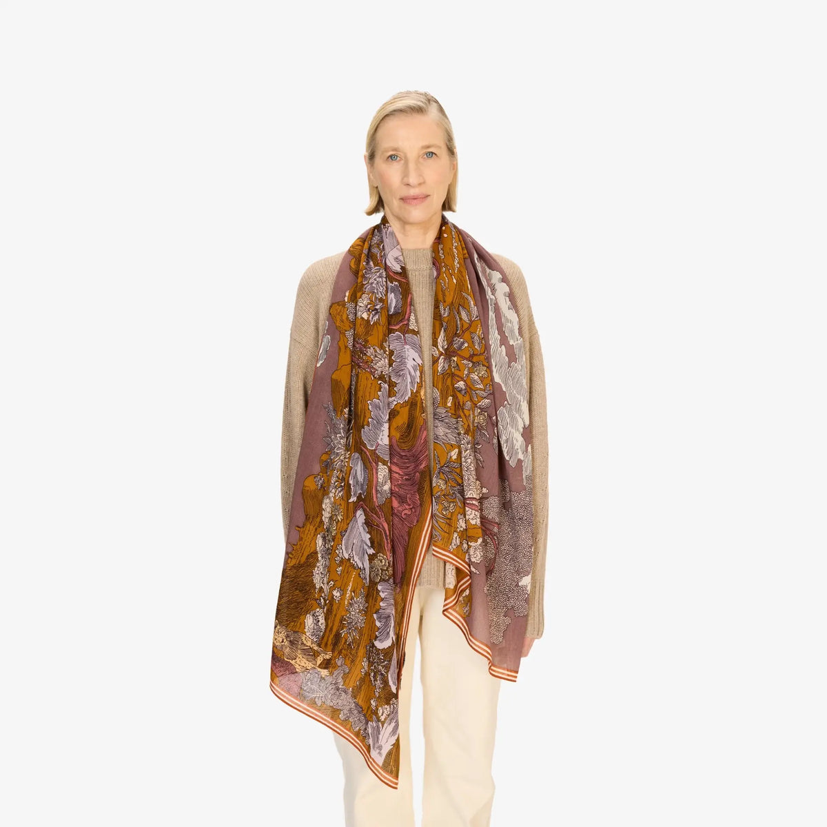 Histoire Wool Scarf - 70x190cm