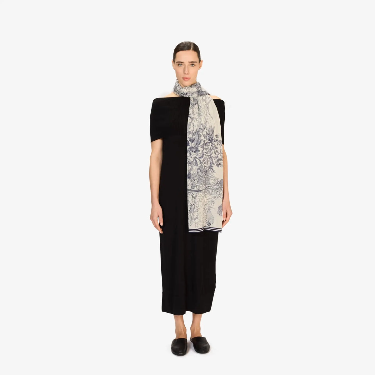 Histoire Wool Scarf - 70x190cm