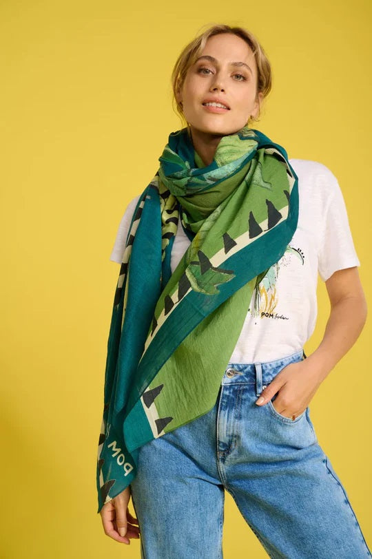 POM Shawl Wild Tigers