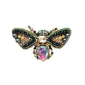 Verdant Wings Brooch – detailed bird-wing design brooch