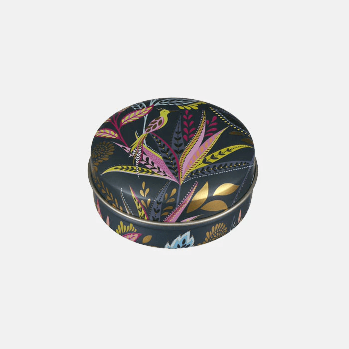 Decorative Small Round Tin