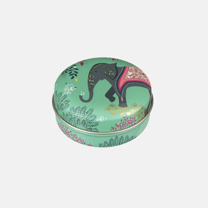 Decorative Small Round Tin