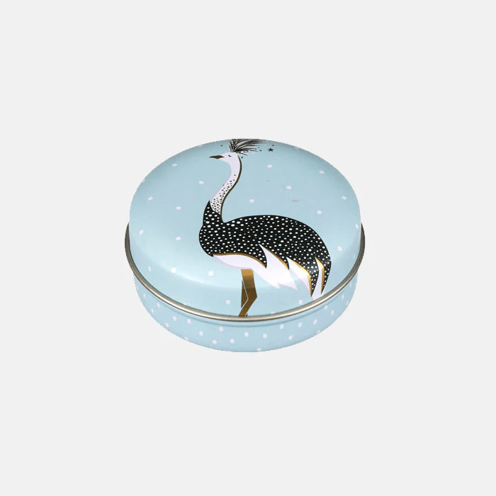 Decorative Small Round Tin