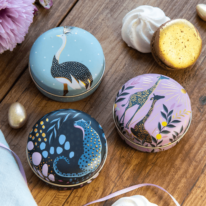 Decorative Small Round Tin