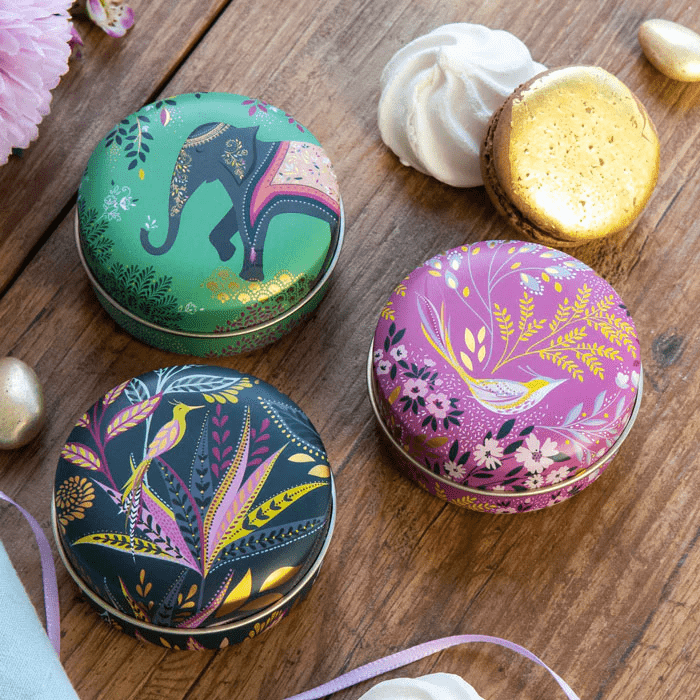 Decorative Small Round Tin