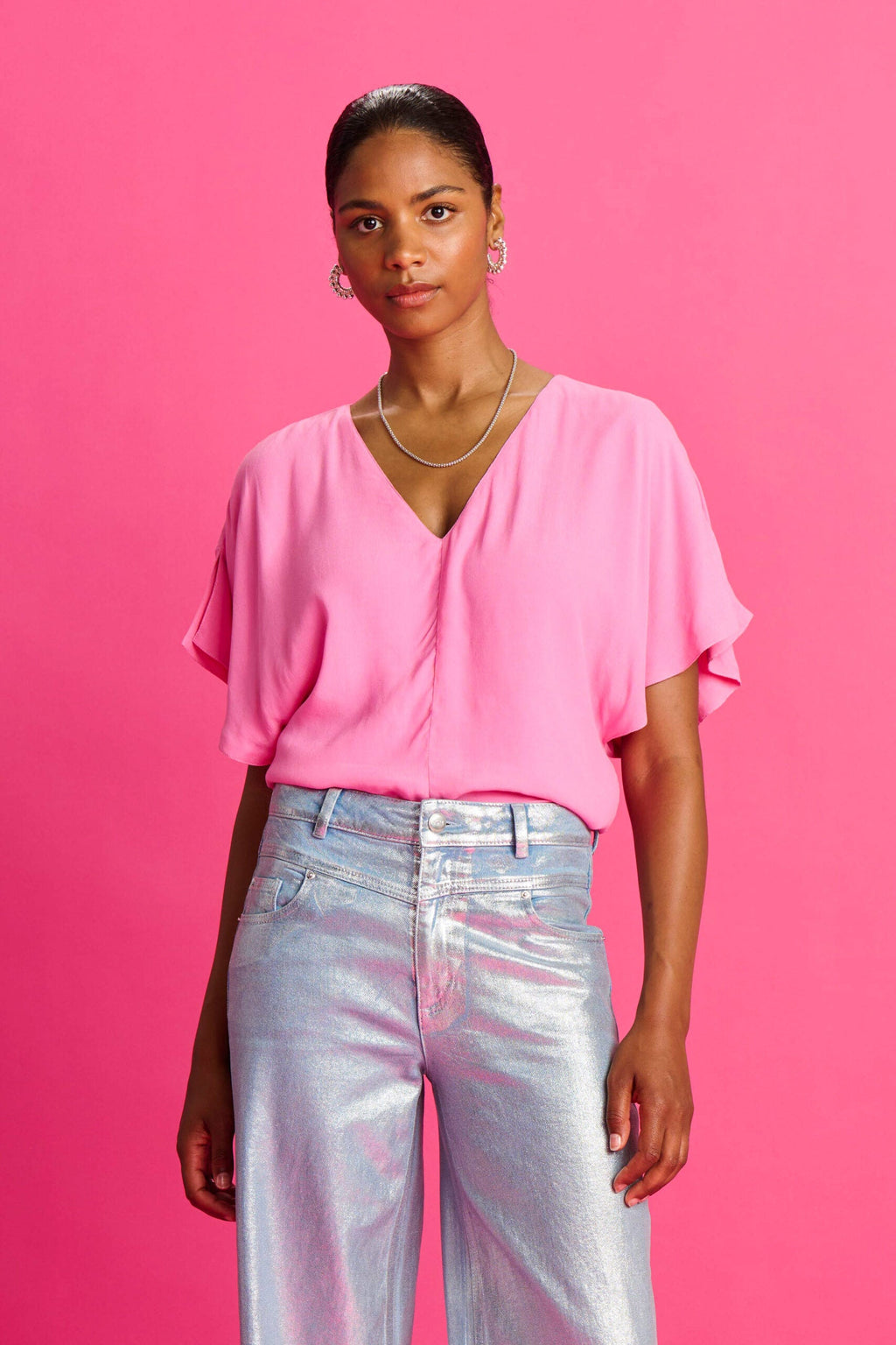 Top - Georgie Blooming Pink