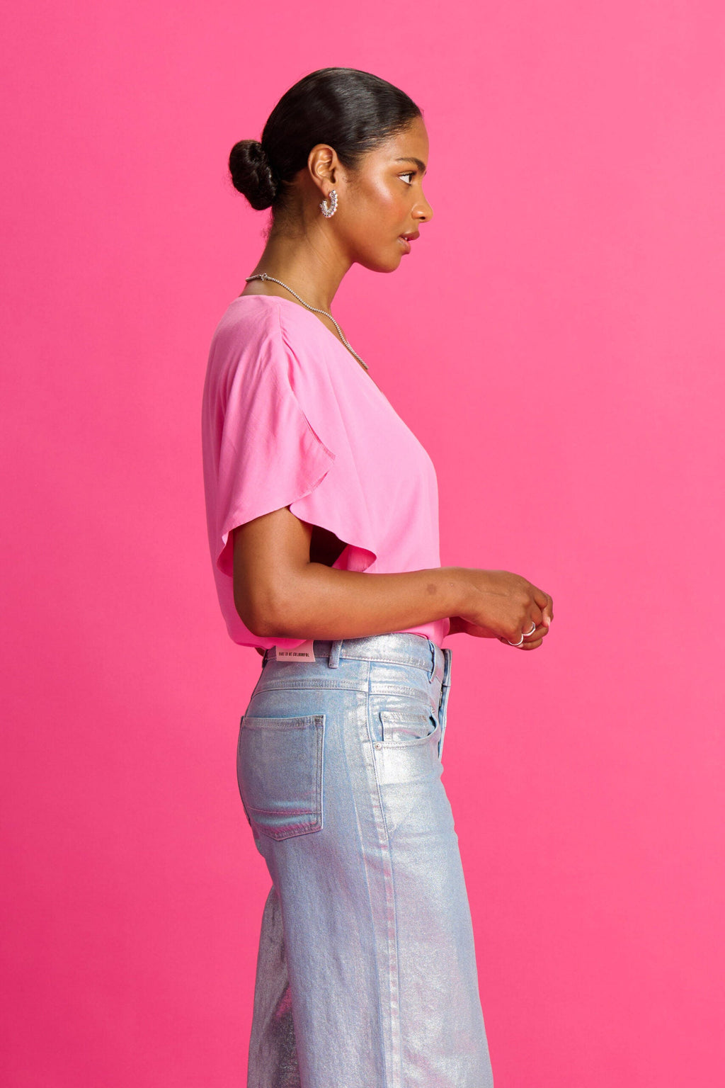 Top - Georgie Blooming Pink
