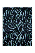 POM Feather Blue Shawl
