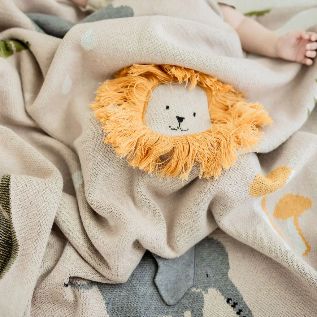 Safari Dreams Baby Blanket 80x100cm