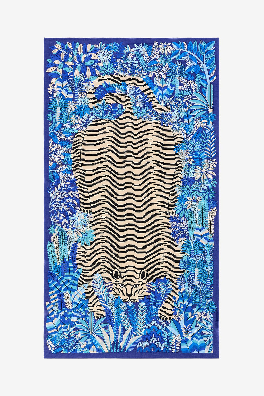Inoui Scarf 100 BALKHACH 100 x 190cm -  BLUE