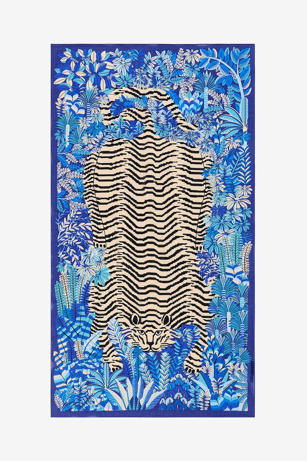 Inoui Scarf 100 BALKHACH 100 x 190cm -  BLUE