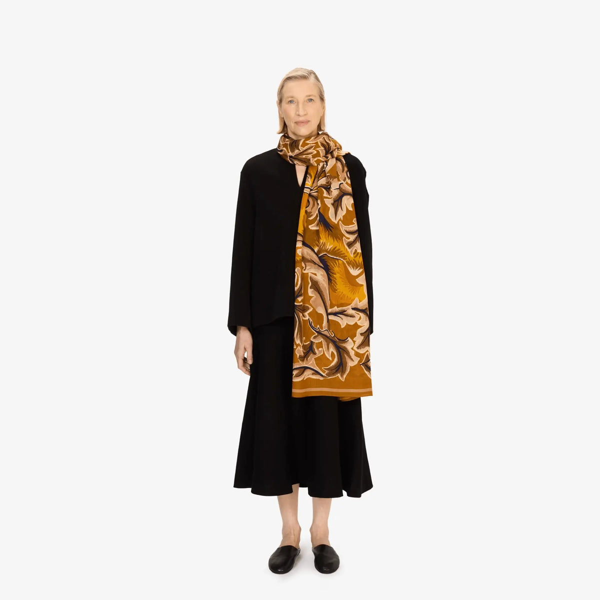 Leonard Wool Scarf 100x190cm