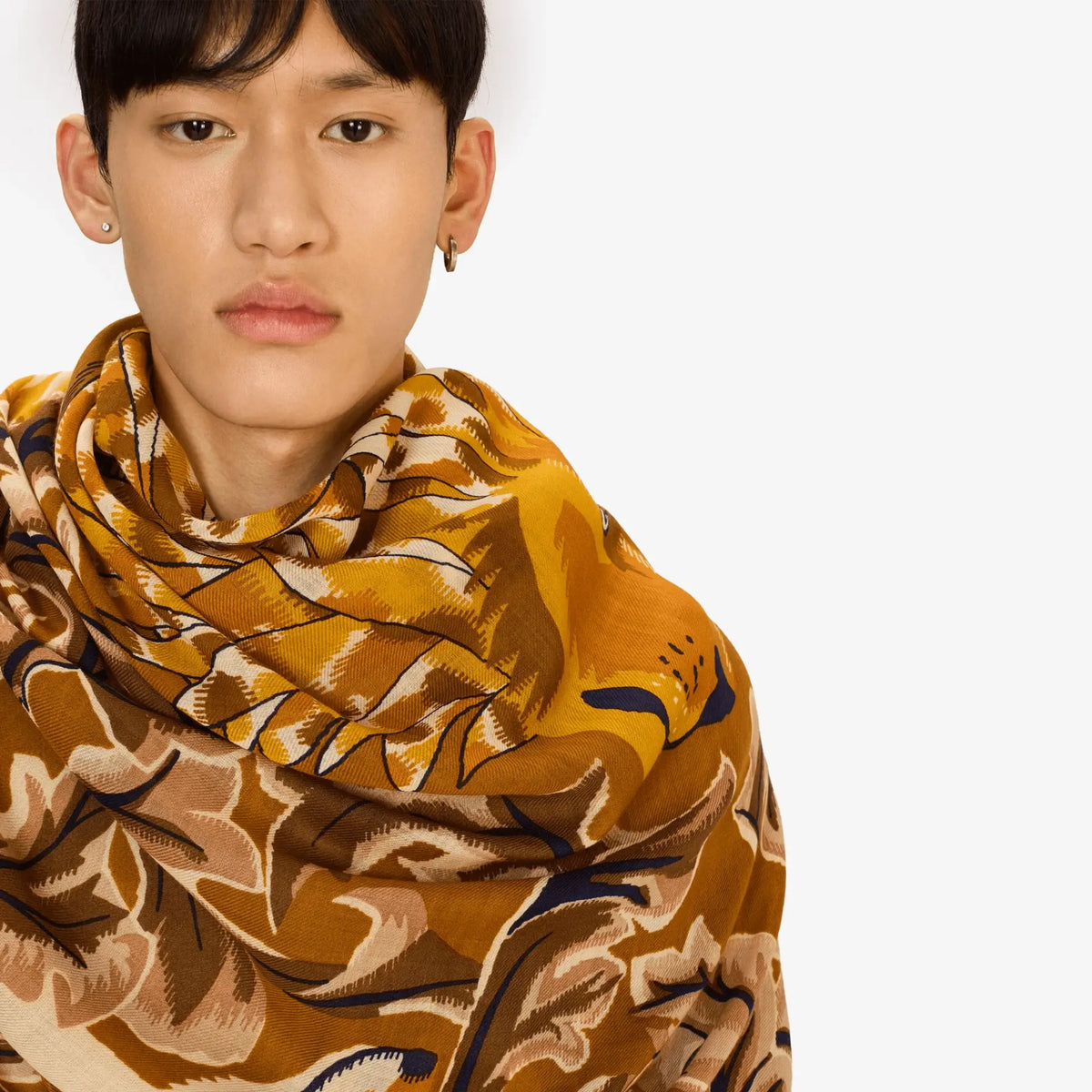 Leonard Wool Scarf 100x190cm
